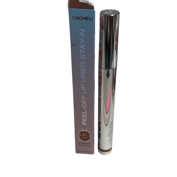 Sacheu Lip Liner STAY‑N Peel‑Off Lip Liner Stain in Muah-ve 02 0.12 oz NIB - Picture 1 of 1